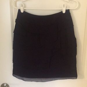 Zara Plum Mini Skirt